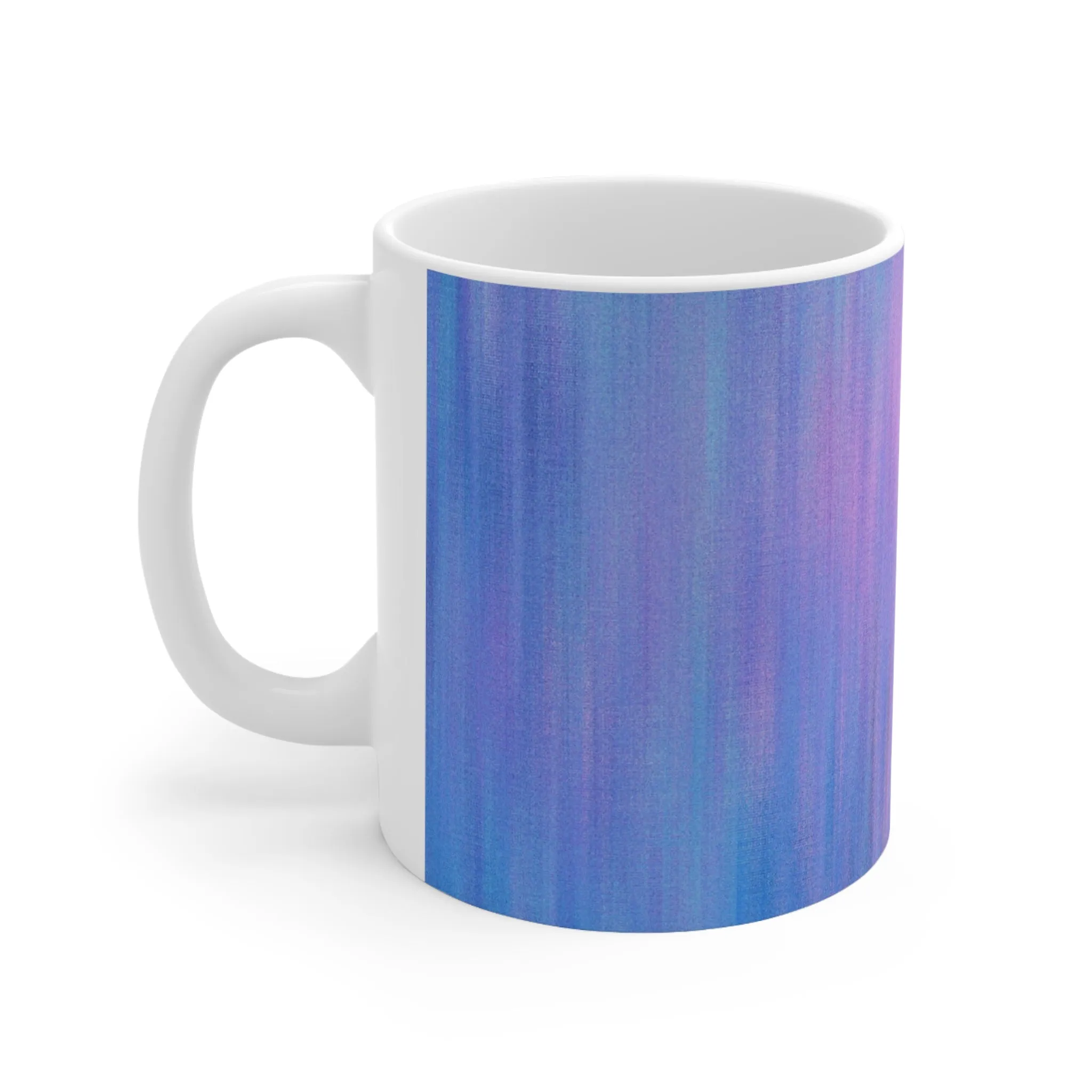 Blue & Purple Metalic - Inovax Ceramic Mug 11oz