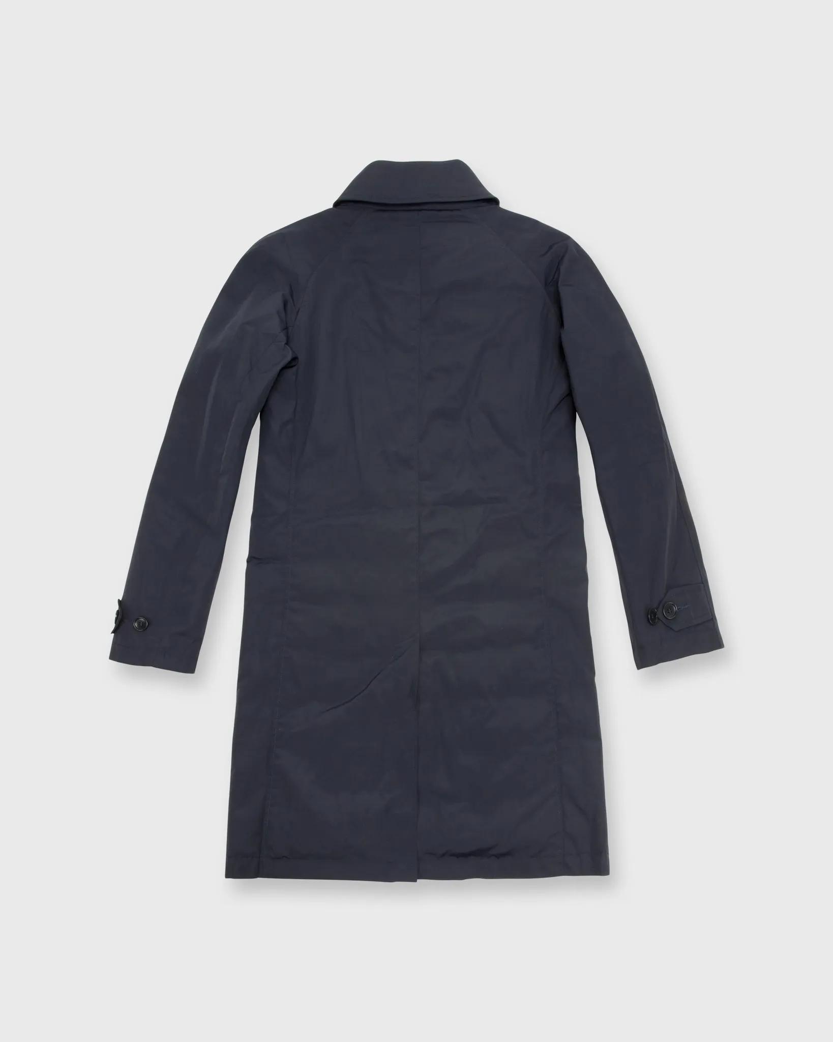 Cashball Traveler's Trench in Navy Nylon