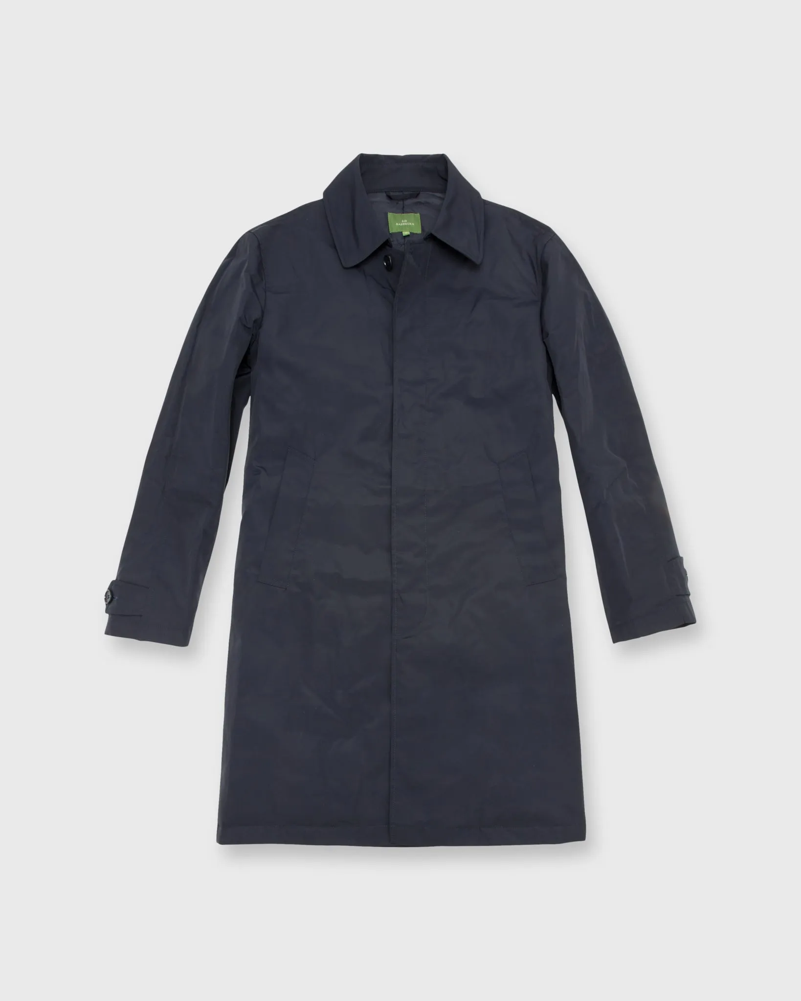 Cashball Traveler's Trench in Navy Nylon