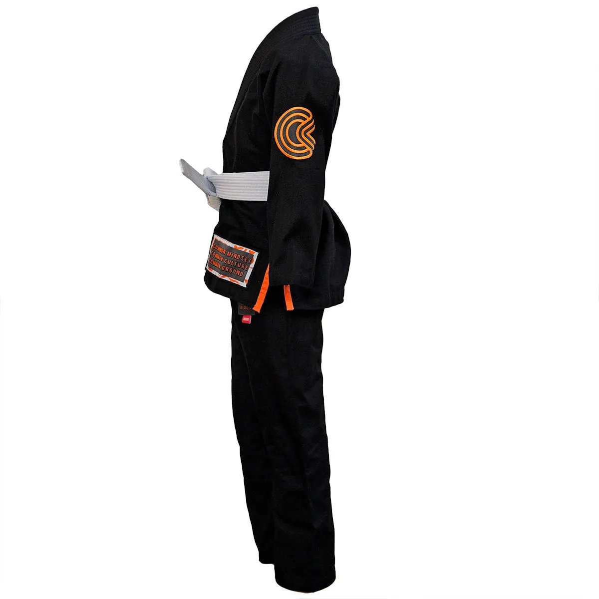 Chaos and Order Kid's Base Label V2 BJJ Gi - Black