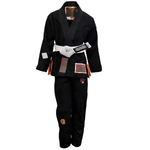Chaos and Order Kid's Base Label V2 BJJ Gi - Black