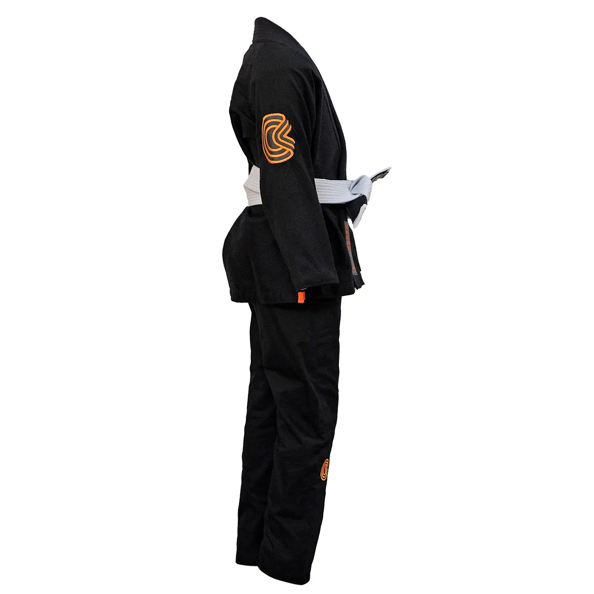 Chaos and Order Kid's Base Label V2 BJJ Gi - Black
