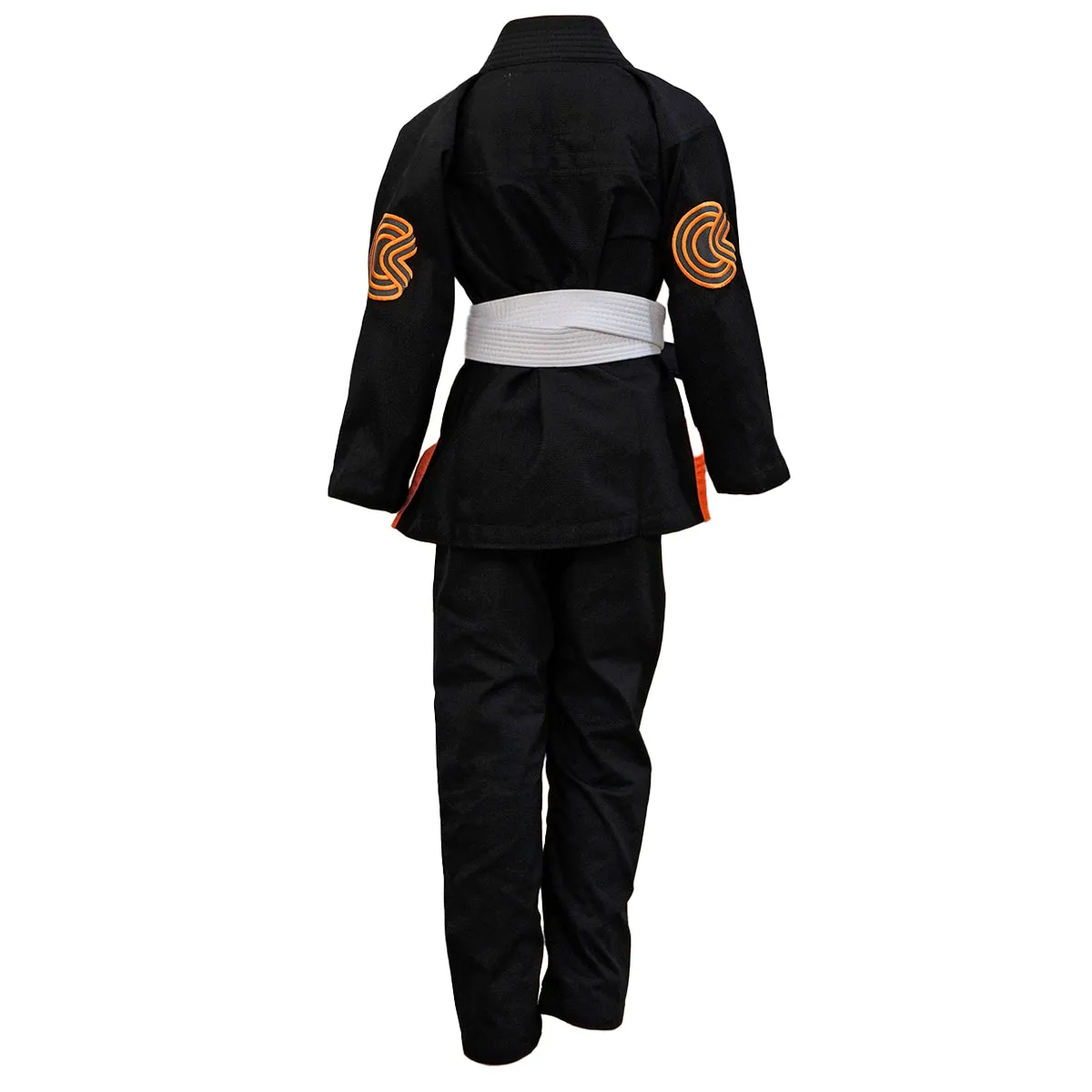 Chaos and Order Kid's Base Label V2 BJJ Gi - Black