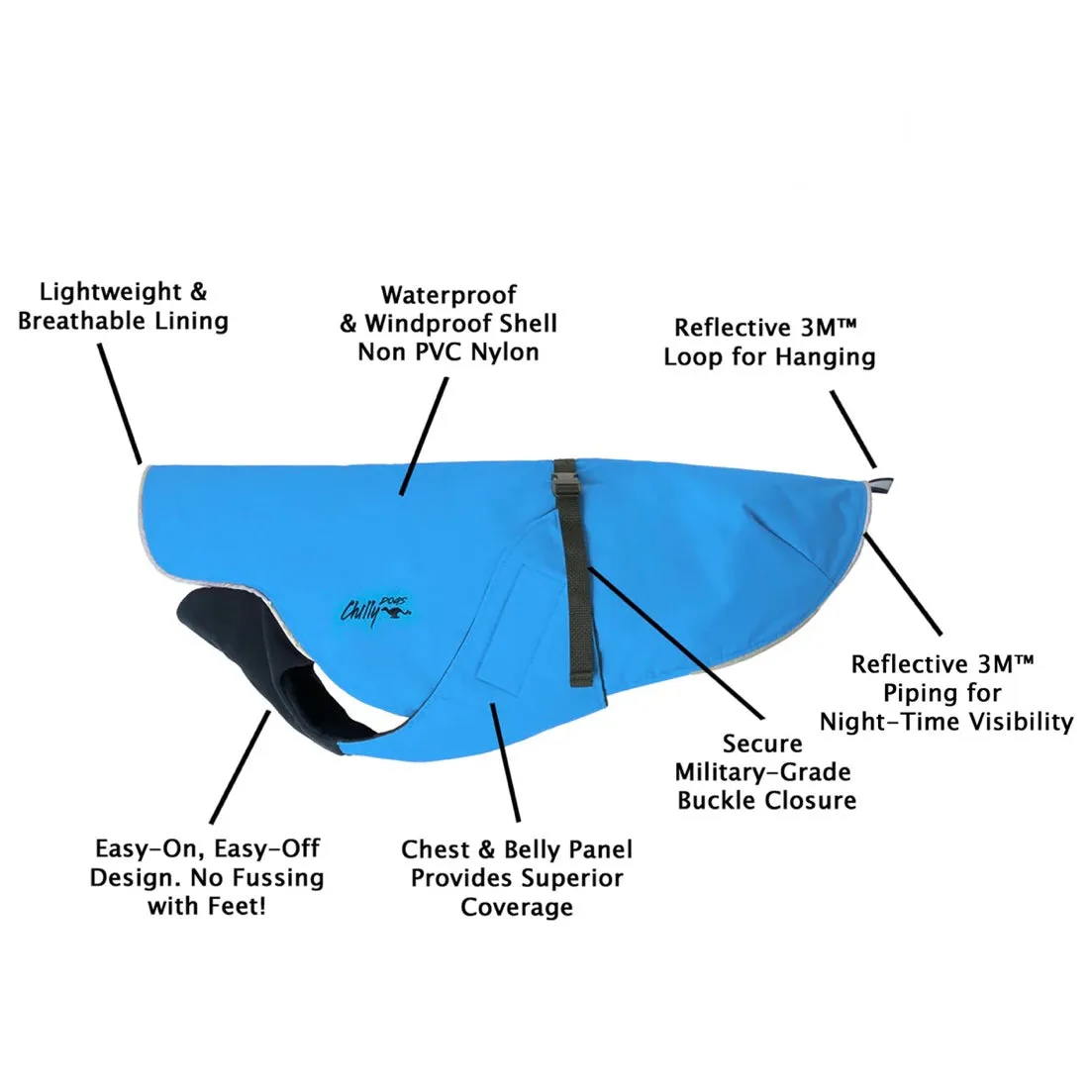 Chilly Dogs Harbour Slicker (Standard Cut)