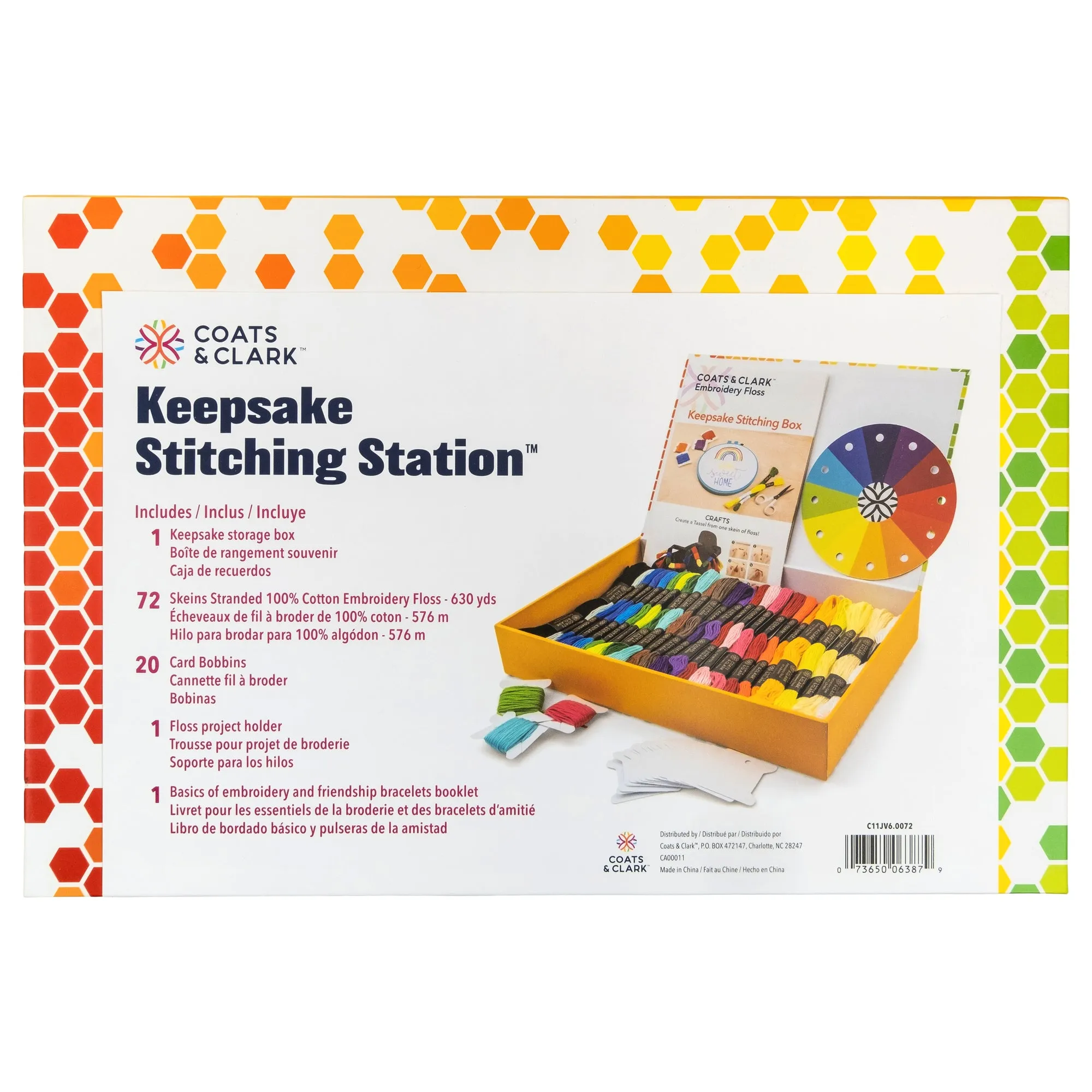 Coats & Clark Embroidery Kit Keepsake Box