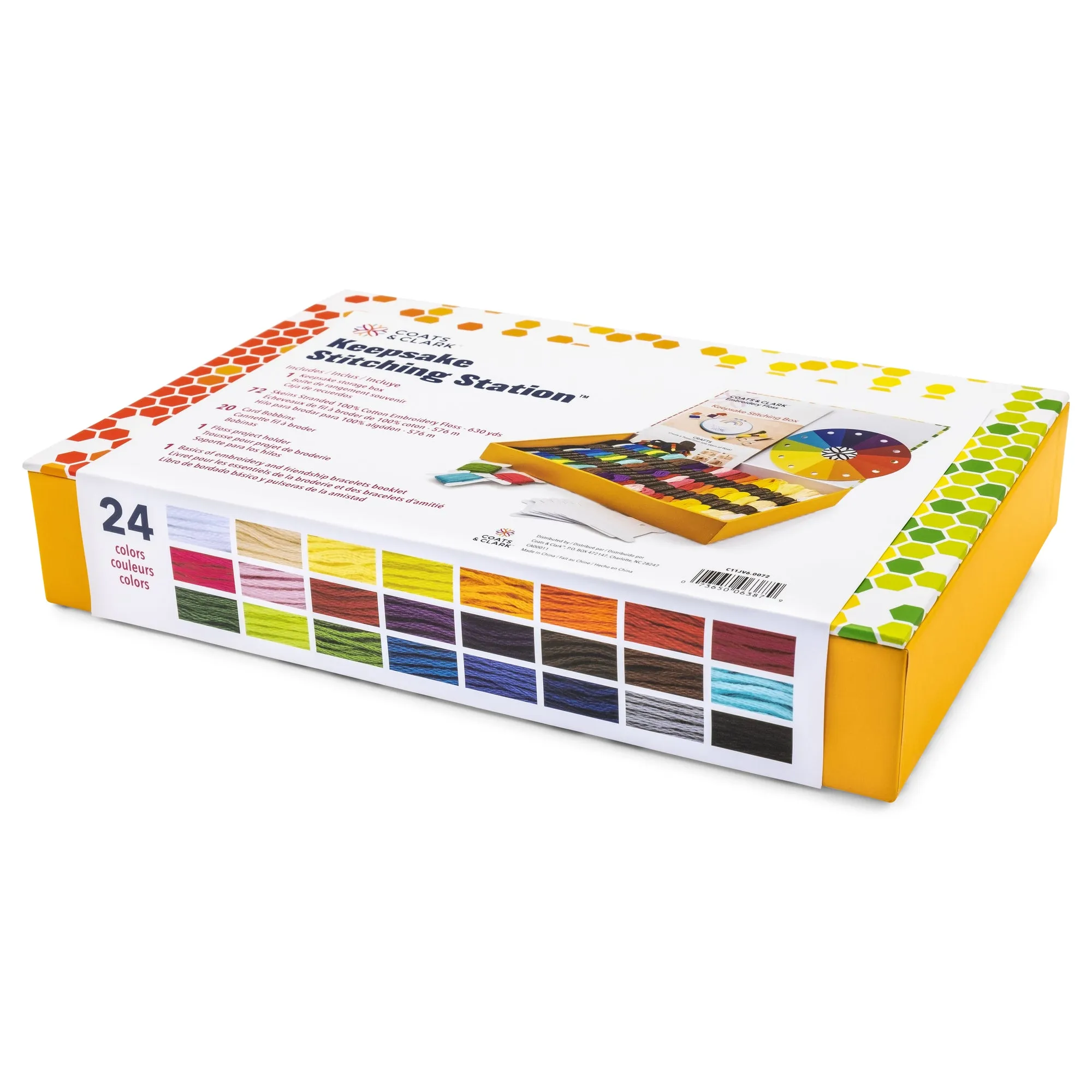 Coats & Clark Embroidery Kit Keepsake Box