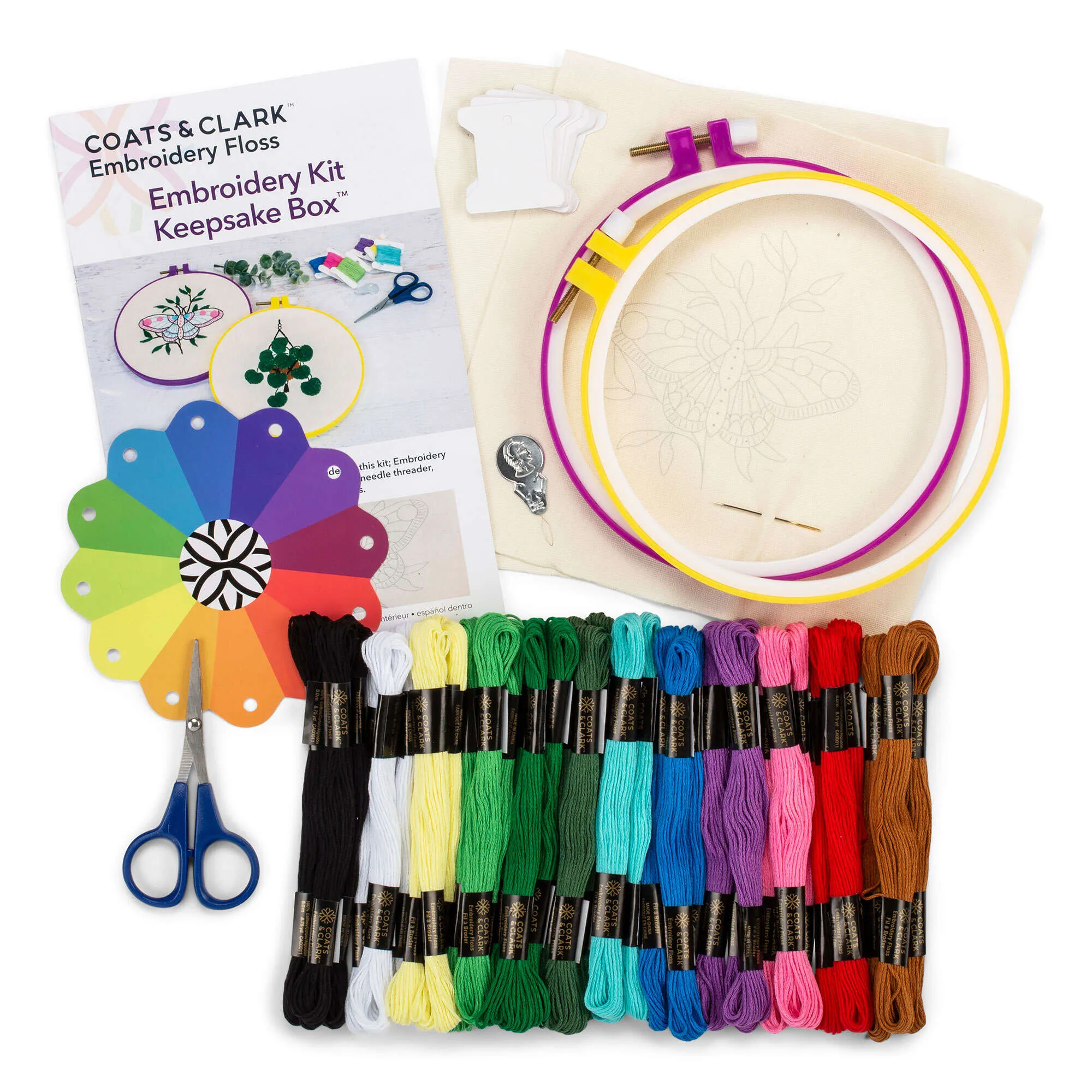 Coats & Clark Embroidery Kit Keepsake Box