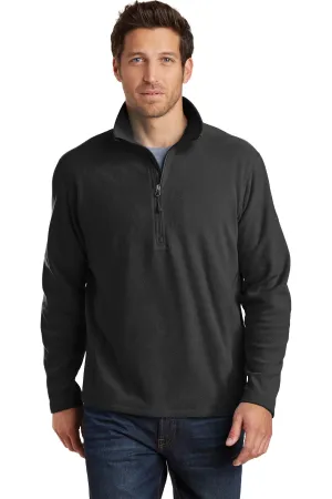 Custom Embroidered - Eddie Bauer®1/2-Zip Microfleece Jacket. EB226