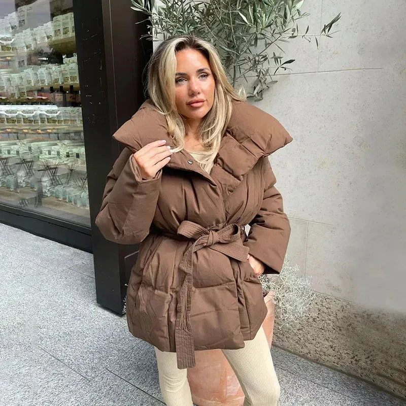 Daphne™ - Belted Puffer Jacket
