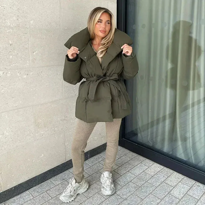 Daphne™ - Belted Puffer Jacket