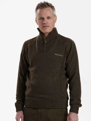 DEERHUNTER Carlisle Knit with Storm Liner - Mens - Dark Elm