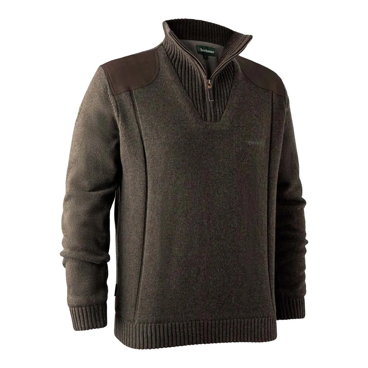 DEERHUNTER Carlisle Knit with Storm Liner - Mens - Dark Elm
