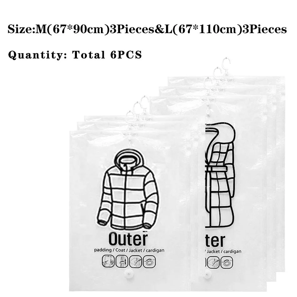Hanging Vacuum Storage Bags