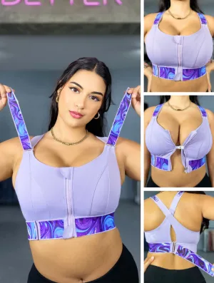 HIGH IMPACT BRA - MINERAL SERIES - ROYALE
