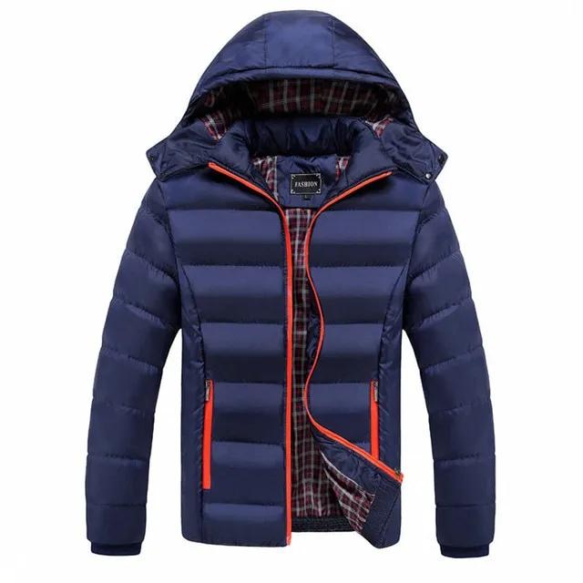 Men's Hooded Puffer Jacket