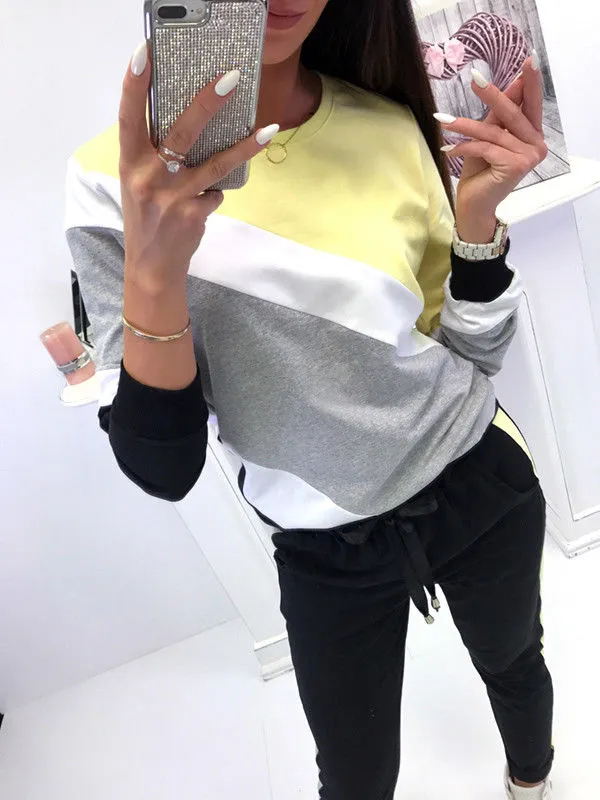 Neck Knitted Hoodies Sweatshirt Pullovers