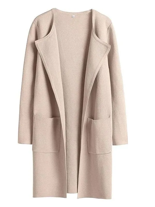 New Open Front Knit Cardigan (Buy 2 Free Shipping)