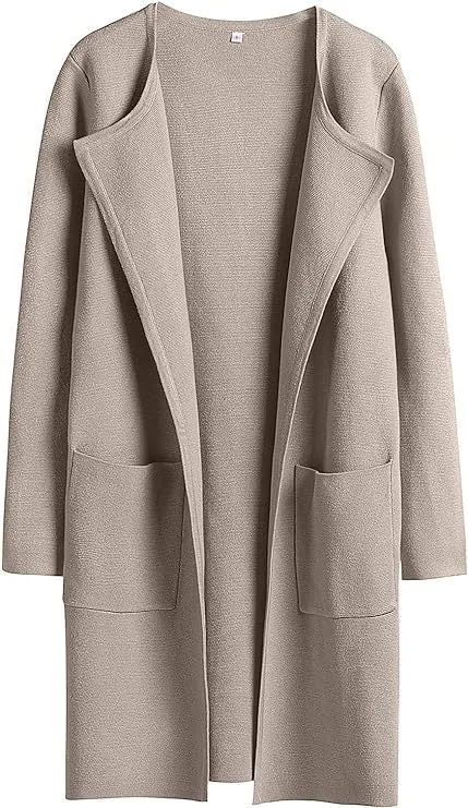 New Open Front Knit Cardigan (Buy 2 Free Shipping)
