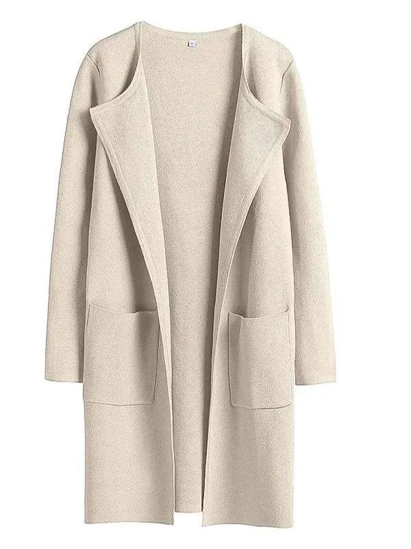 New Open Front Knit Cardigan (Buy 2 Free Shipping)