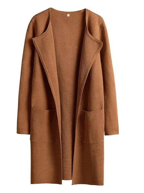 New Open Front Knit Cardigan (Buy 2 Free Shipping)