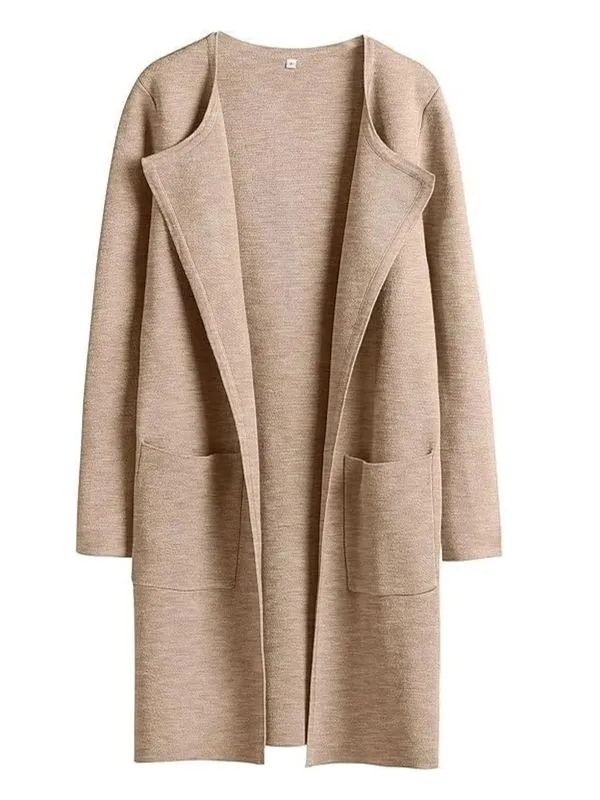 New Open Front Knit Cardigan (Buy 2 Free Shipping)