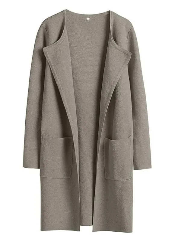 New Open Front Knit Cardigan (Buy 2 Free Shipping)