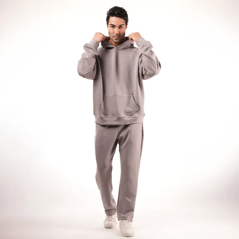 Premium Straight Pants For Men - Steel Grey