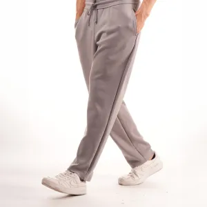Premium Straight Pants For Men - Steel Grey
