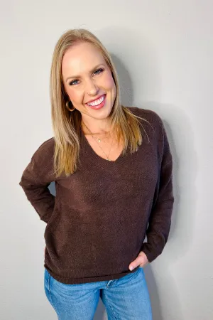 Shayla Drop Shoulder Knit Sweater