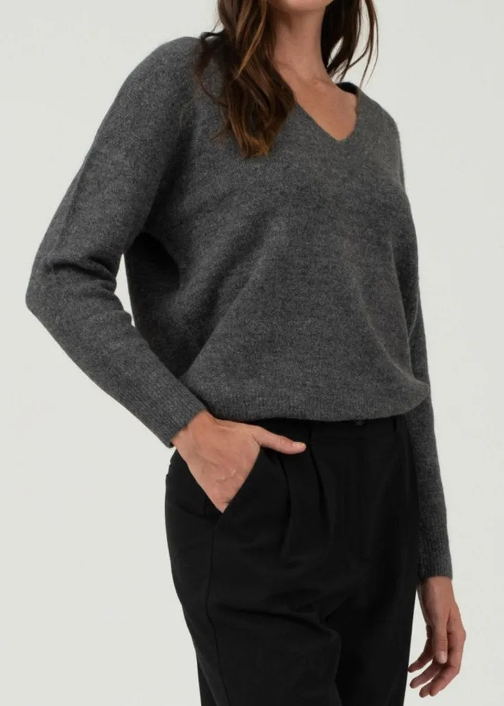 Shayla Drop Shoulder Knit Sweater