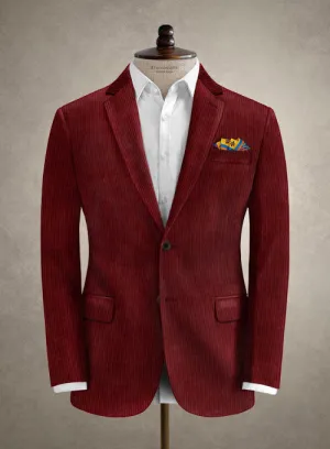 Solbiati Spring Wine Corduroy Jacket