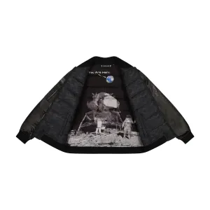 SPACEONE x Andy & Evan® | Reversible Bomber Jacket | Deep Space Black