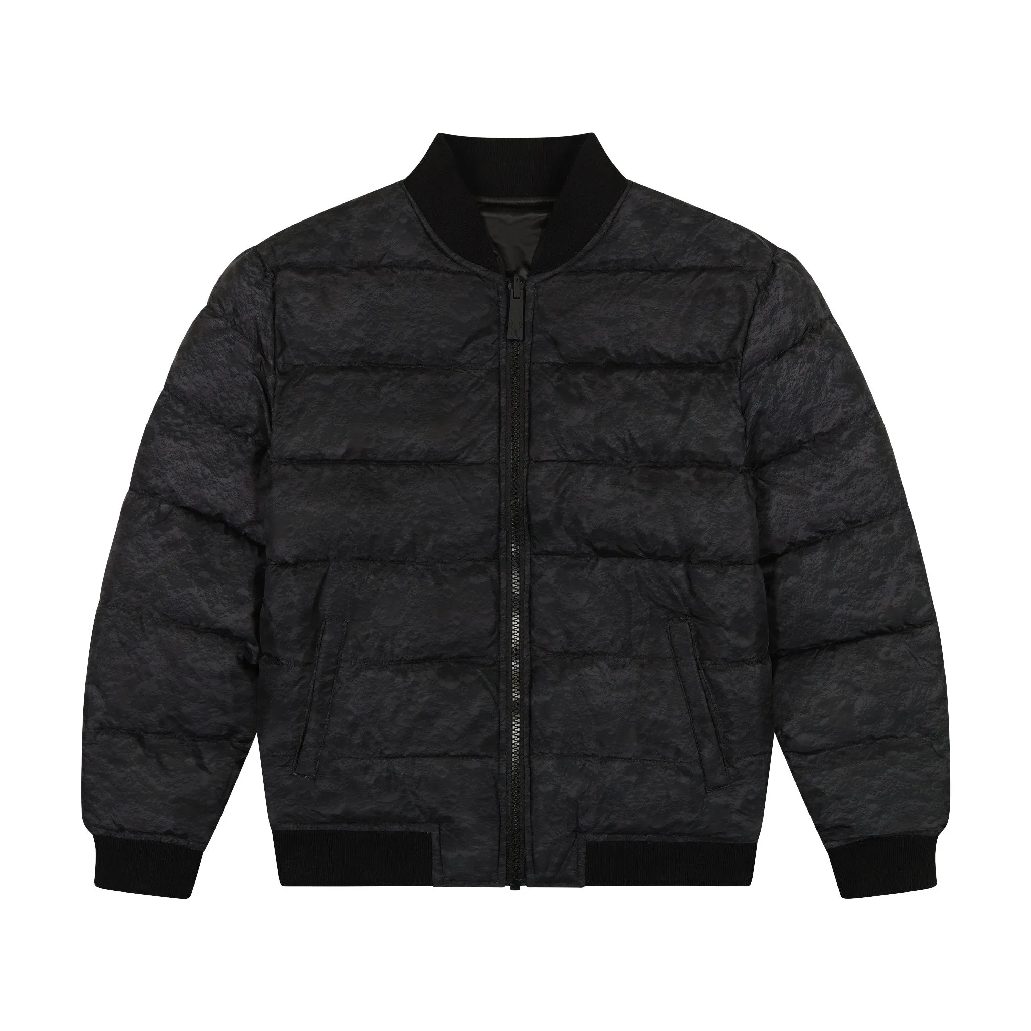SPACEONE x Andy & Evan® | Reversible Bomber Jacket | Deep Space Black