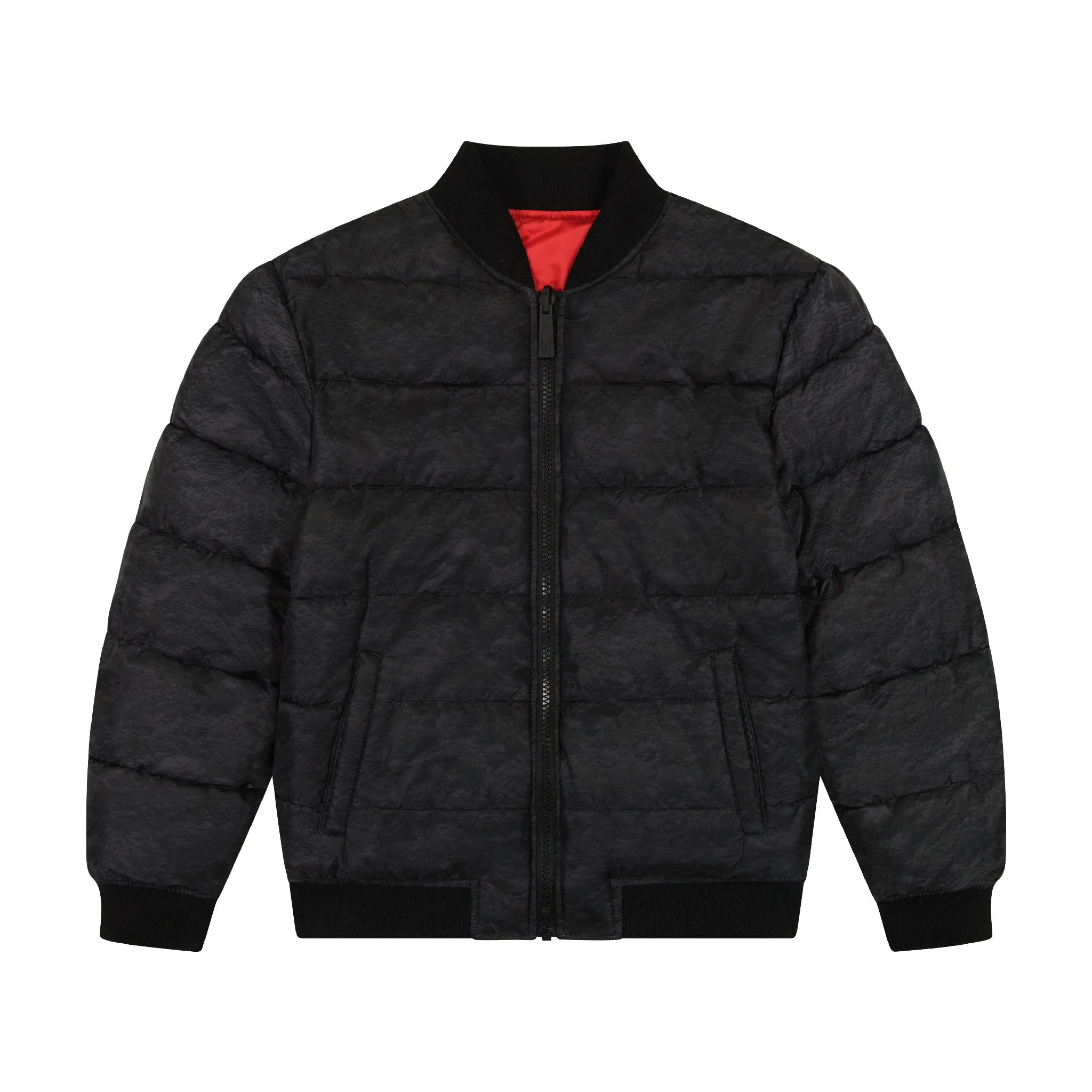 SPACEONE x Andy & Evan® | Reversible Bomber Jacket | Mars Red