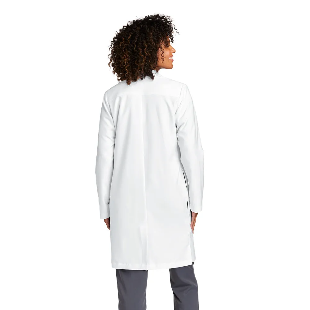 WonderWink® Women’s Long Lab Coat - White